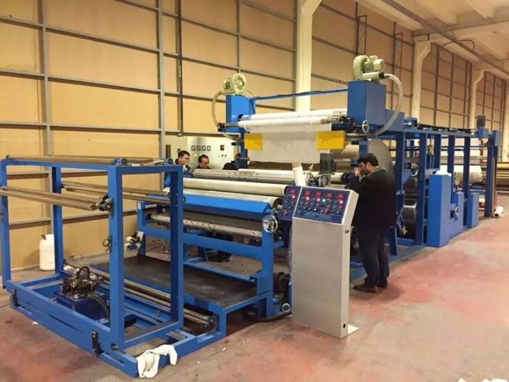 Wehyddu Ffabrig Bondio Lamineiddio Machine, Peiriant lamineiddio